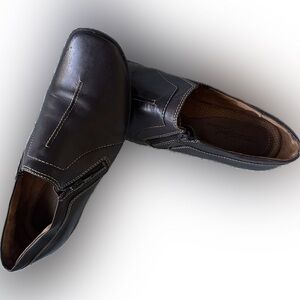 Women’s Dark Brown Slip-On Loafers